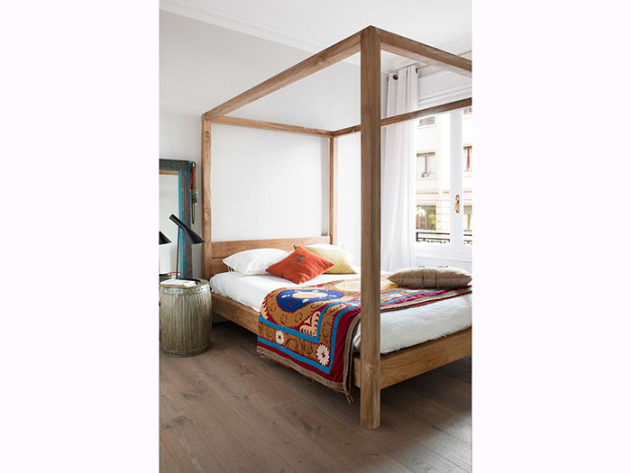 环保木质床案例